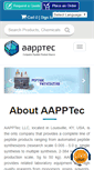 Mobile Screenshot of peptide.com